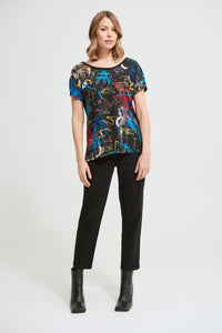 Joseph Ribkoff - 213461 - Grafitti Top