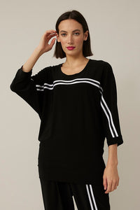 Joseph Ribkoff - Drop Shoulder Top - 221153