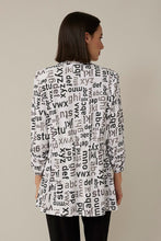 Load image into Gallery viewer, Joseph Ribkoff - Word Print Jacket - 221173
