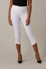 Load image into Gallery viewer, Joseph Ribkoff - Pull-On Capri with Button Detail - 221284
