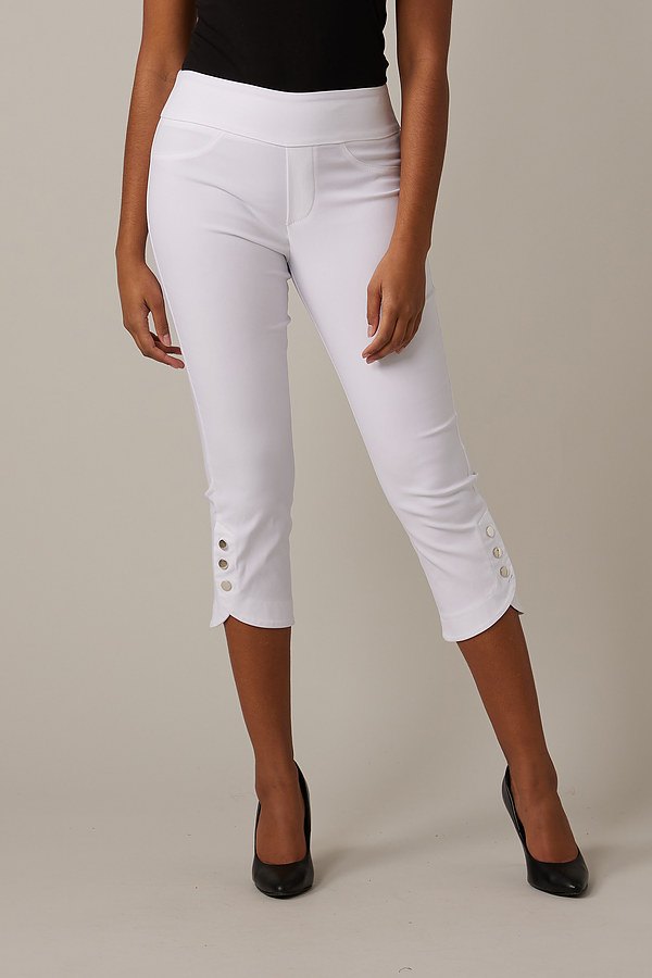 Joseph Ribkoff - Pull-On Capri with Button Detail - 221284