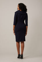 Load image into Gallery viewer, Joseph Ribkoff - Shawl Collar Wrap Front Dress - 221343
