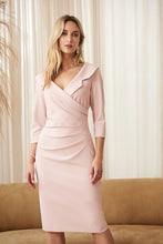 Load image into Gallery viewer, Joseph Ribkoff - Shawl Collar Wrap Front Dress - 221343
