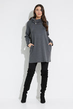 Load image into Gallery viewer, Joseph Ribkoff - 223210 - Zip Accent Tunic
