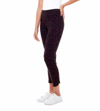 Load image into Gallery viewer, Up! - Dots Petal Slit Slim Pant - 67400

