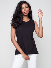 Load image into Gallery viewer, Charlie B - Organic Cotton Slub Sleeveless Knit Top - C1313RPK

