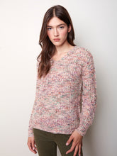 Load image into Gallery viewer, Charlie B - C2344 - Space-Dye Sweater
