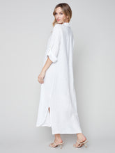 Load image into Gallery viewer, Charlie B - Long Duster Linen Dress - C3106RR
