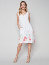 Load image into Gallery viewer, Charlie B - Printed A-Line Sleeveless Dress - C3115B
