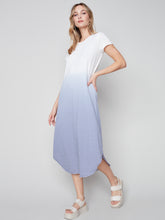 Load image into Gallery viewer, Charlie B - Ombre Stripe Cotton Slub Dress - C3127SR
