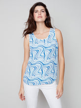 Load image into Gallery viewer, Charlie B - Printed Reversible Cami - C4317RR
