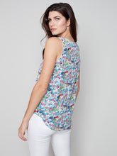 Load image into Gallery viewer, Charlie B - Printed Reversible Cami - C4317RR
