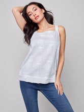 Load image into Gallery viewer, Charlie B - Printed Square Neck Cami - C4484-787A
