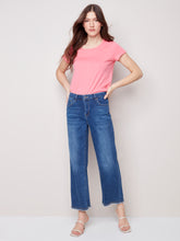 Load image into Gallery viewer, Charlie B - Wide Leg Denim Pant - C5324R

