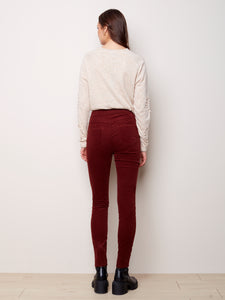 Charlie B - C5367 - Corduroy Pull-On Pant