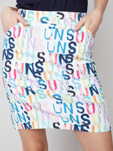 Load image into Gallery viewer, Charlie B - Printed Stretch Skort - C7022D
