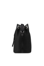 Load image into Gallery viewer, Lambert - Camilla Black Vegan Microsuede Bucket Bag
