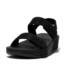 Load image into Gallery viewer, Fit Flops - Lulu Adjustable Shimmer Back-strap Sandal
