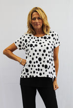 Load image into Gallery viewer, Softworks - Round Neck Overlay Top with Crossover Back Detail - 52377
