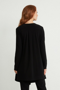 Open Front Draped Cover-up - Elegant Steps