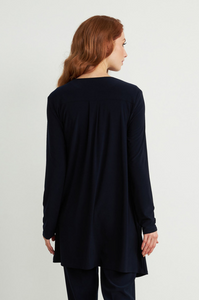 Open Front Draped Cover-up - Elegant Steps