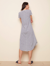 Load image into Gallery viewer, Charlie B - Striped Cotton Slub Maxi Dress - C3127-251
