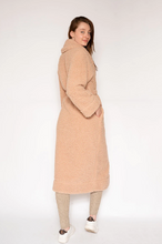 Load image into Gallery viewer, Latte Love - LW05KT500A - Long Sherpa Robe Coat

