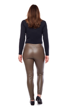 Load image into Gallery viewer, Up! - 67589UP - Vegan Leather Soft Slim Pant FW23
