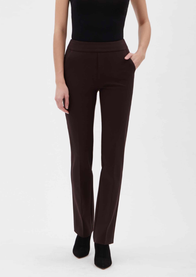 Up! - 67376UP - Ponte Straight Full Length Pant