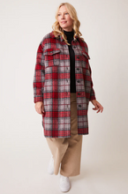 Load image into Gallery viewer, Parkhurst - 18406 - Bellbrook Long Shirt Jacket &quot;Shacket&quot;
