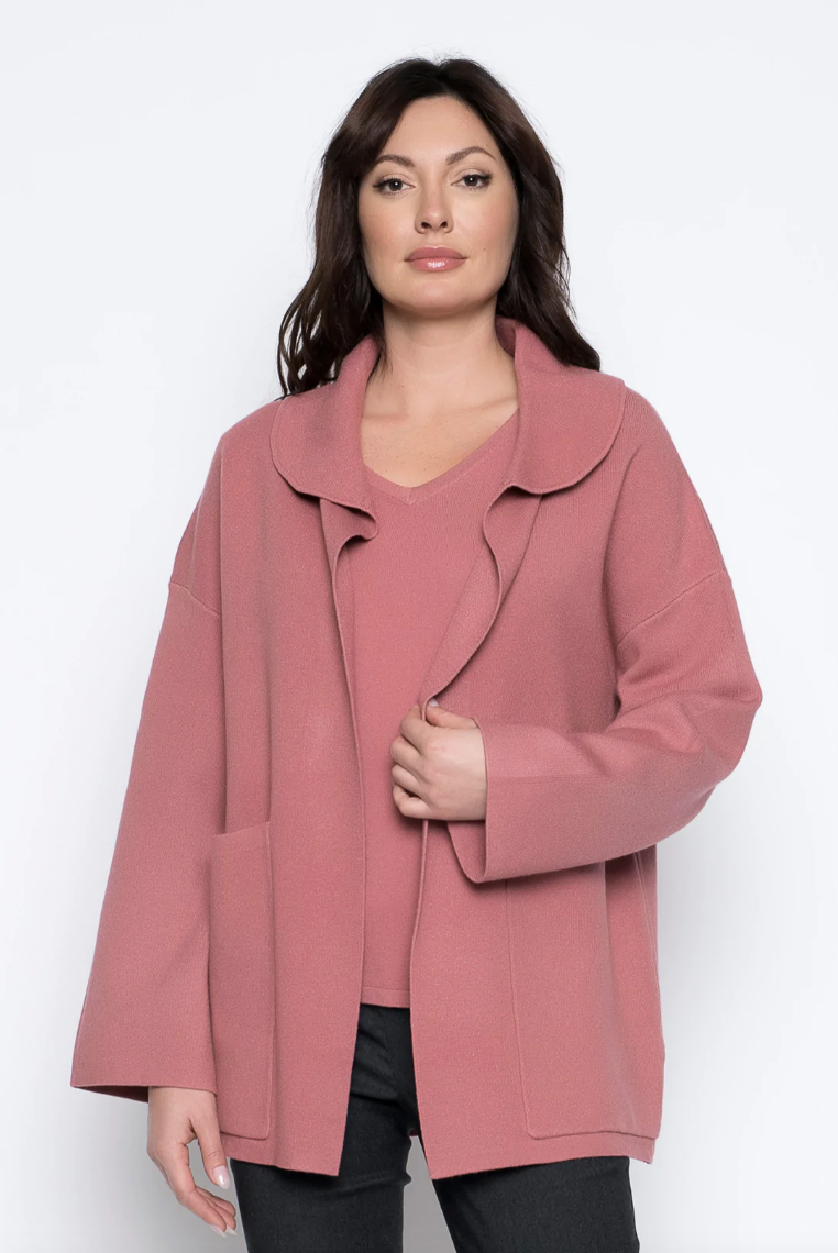 Picadilly - UK587 - Draped Collar Jacket