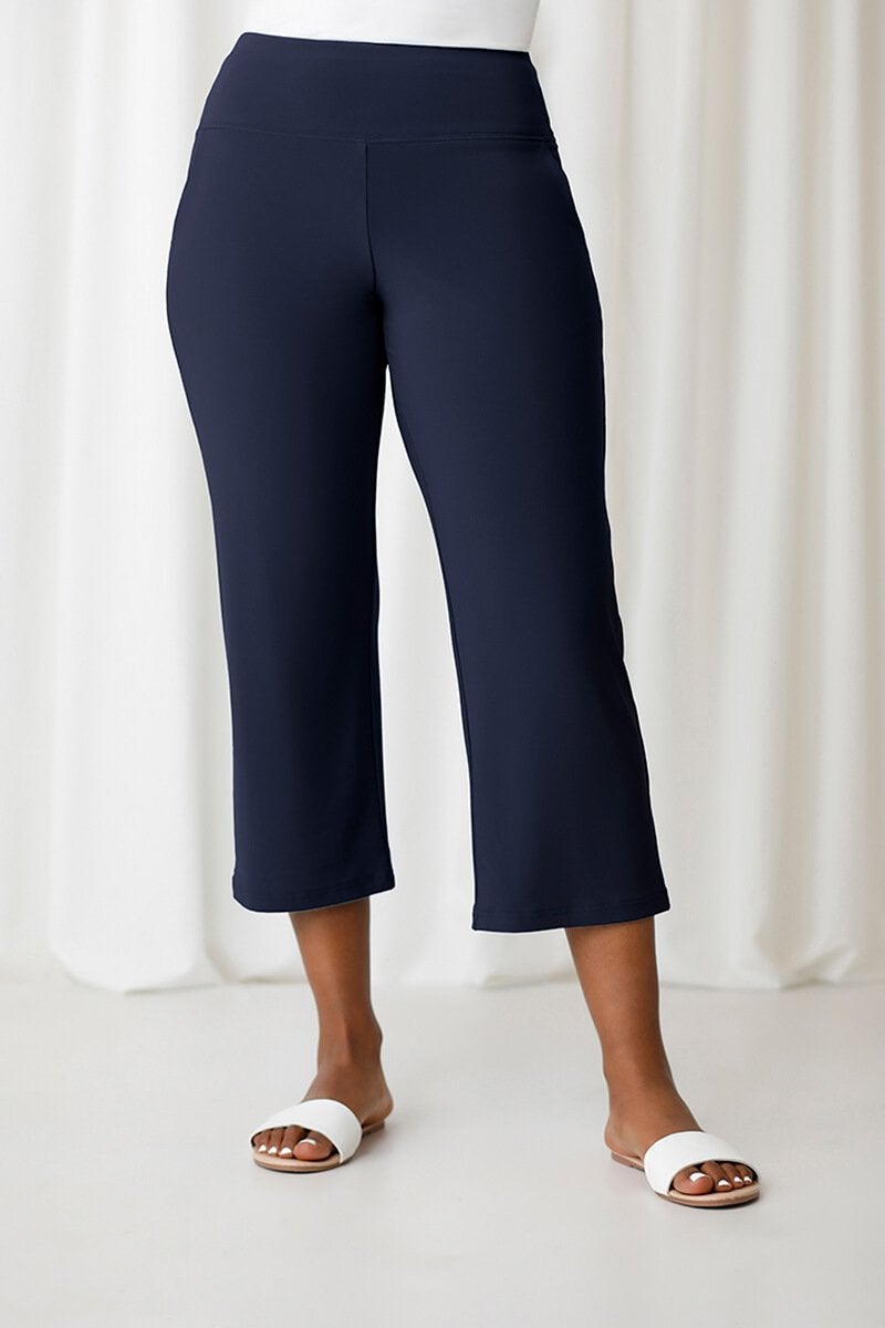 Sympli - 27226 - Straight Leg Crop Pant